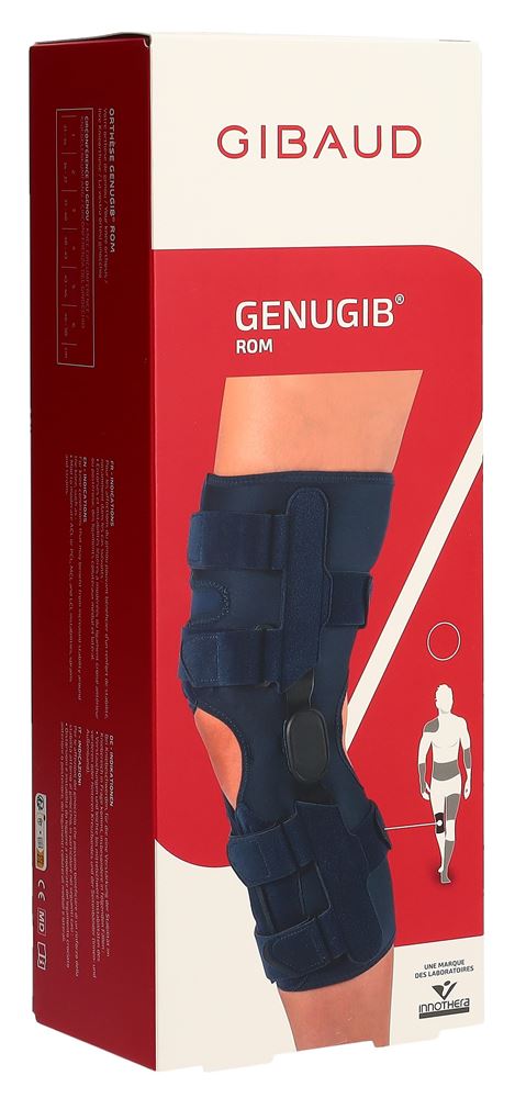 GIBAUD Genugib ROM Gr3 Genouillère 37-40cm | Stabilité