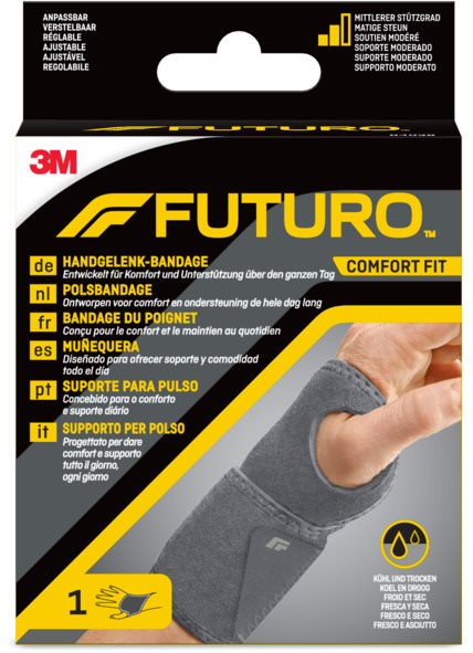 3M FUTURO Bandage Poignet Ajustable | Soutien Ciblé