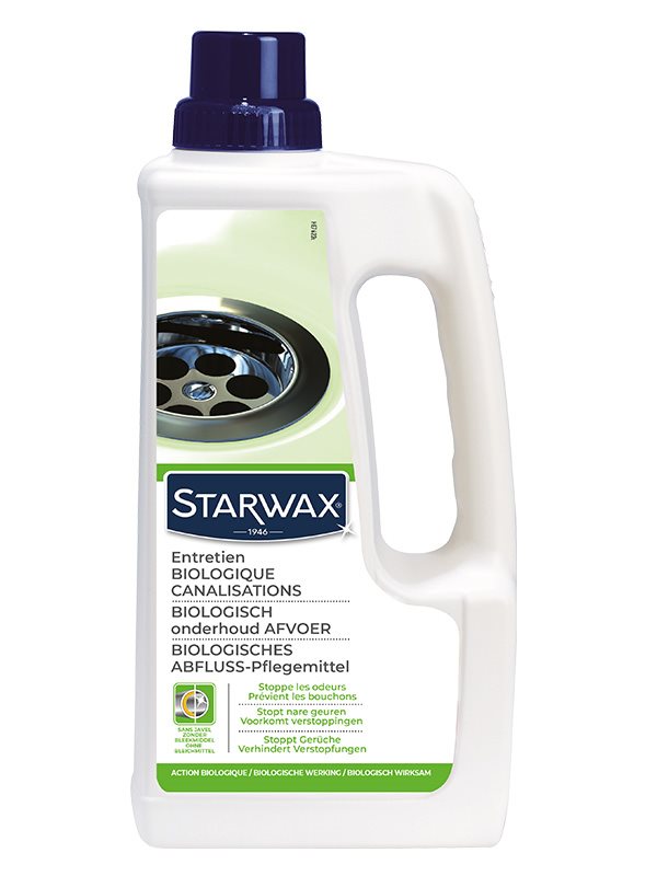 STARWAX Nettoyant Biologique Égouts 1L | Entretien