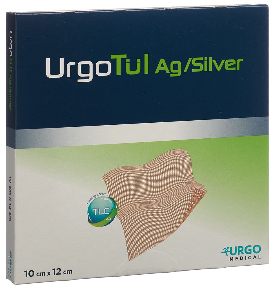 URGOT‹L Silver Pansement 10x12cm | Cicatrisation