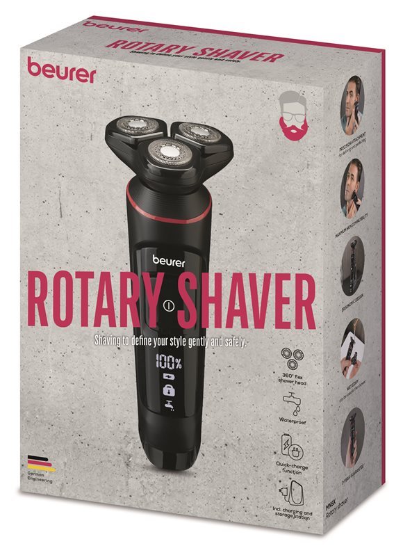 BEURER Rotationsrasierer MN8X Rasoir | Rotatif