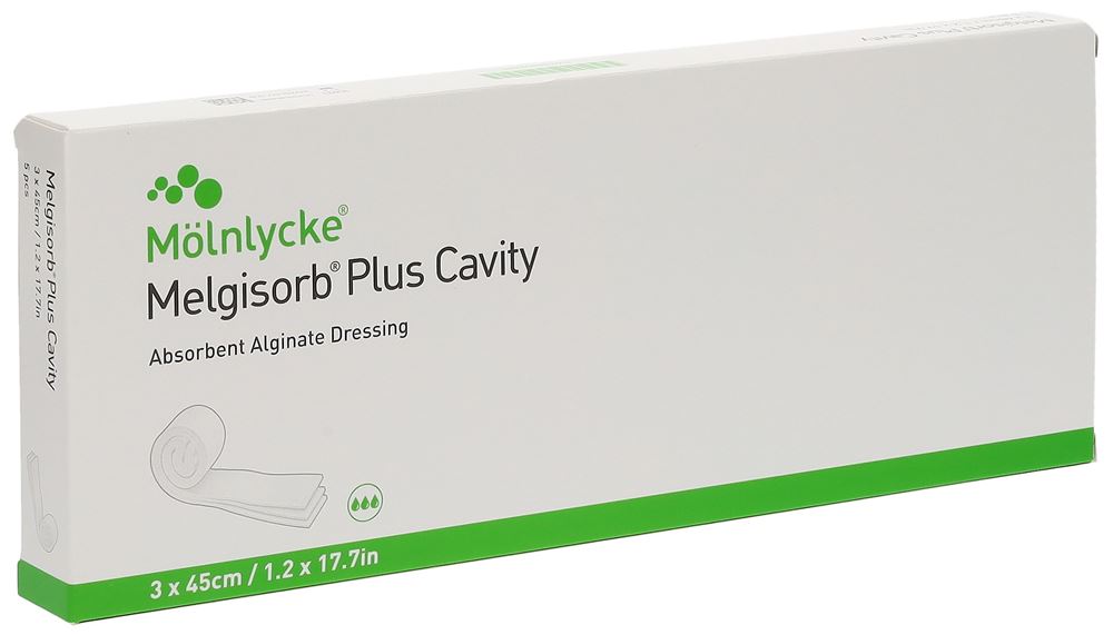 MELGISORB PLUS Cavité Alginate 45x3cm | Pansement