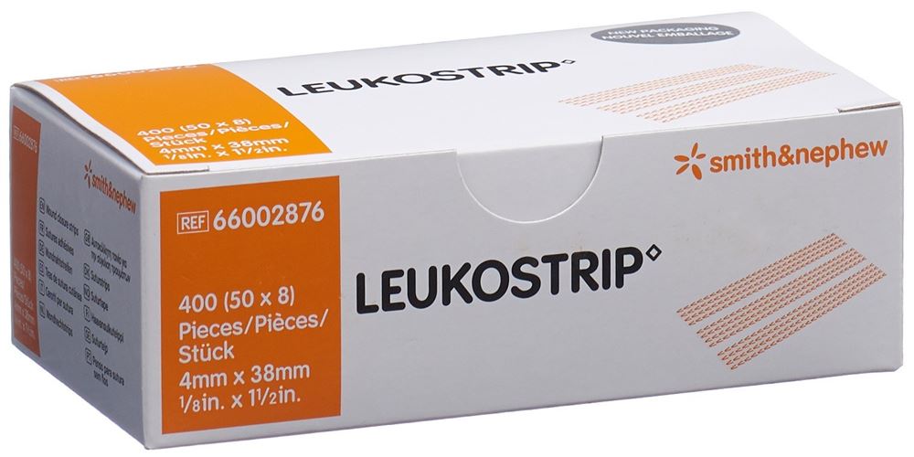 LEUKOSTRIP 4mmx38mm | 400 pièces
