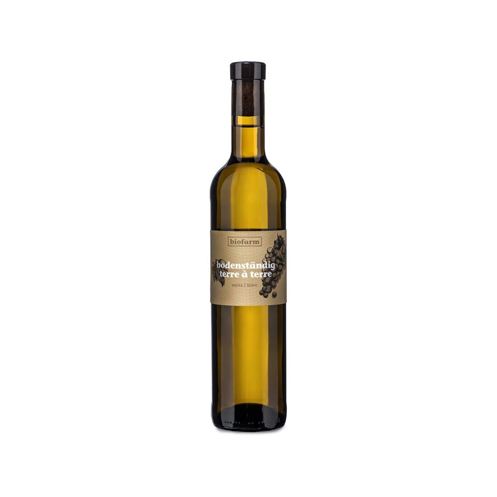 BIOFARM Wein Blanc Bio 500ml | Vin Suisse
