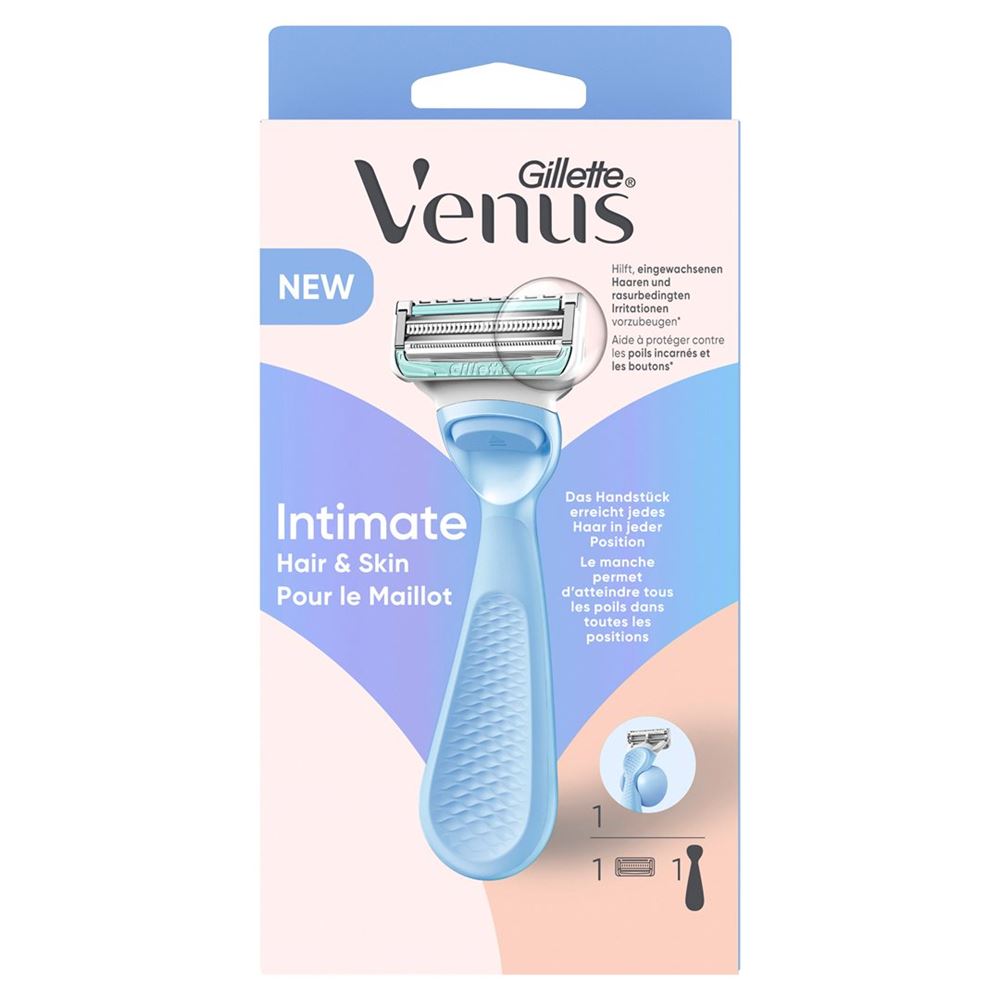 GILLETTE Venus Rasoir Zones Intimes 1 lame | Discrétion