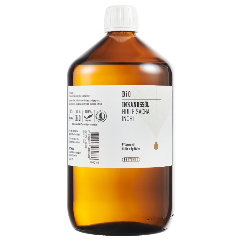 PHYTOMED Inkanussöl Huile Bio 1000ml | Nutrition