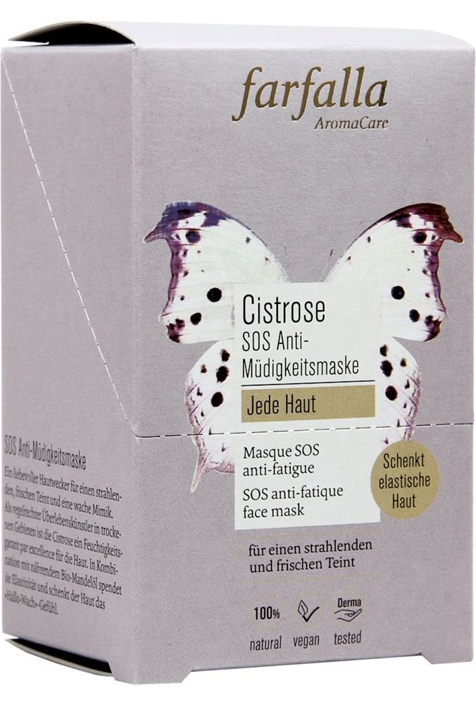 FARFALLA Masque SOS Anti-Fatigue Cistrose 10x7ml | Éclat