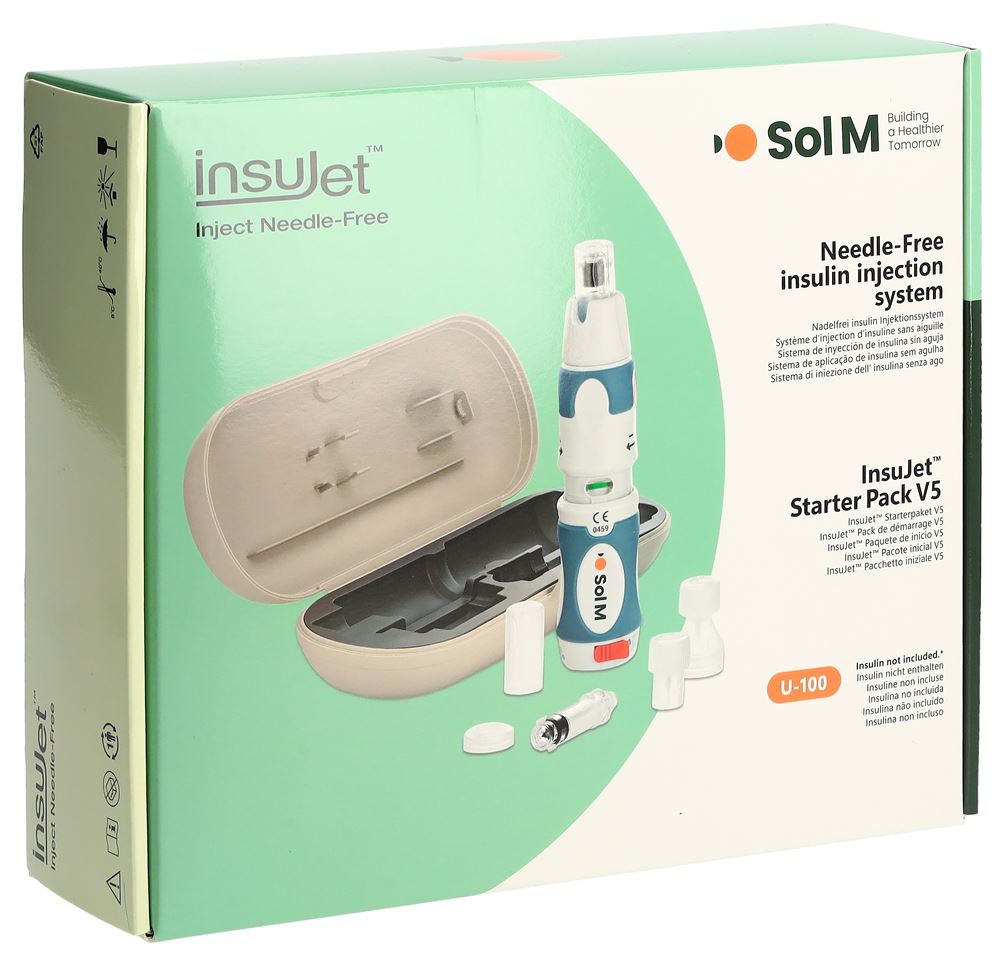 SOL-M InsuJet Starterpaket M | Kit complet