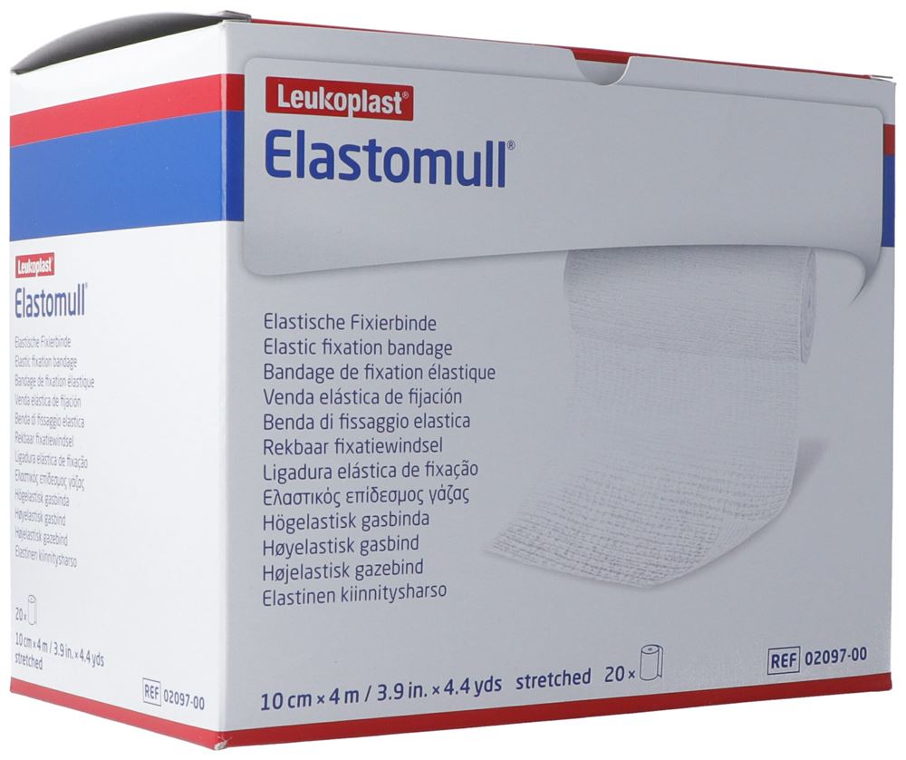 ELASTOMULL Fixierbinde 10cmx4m | 20 pièces