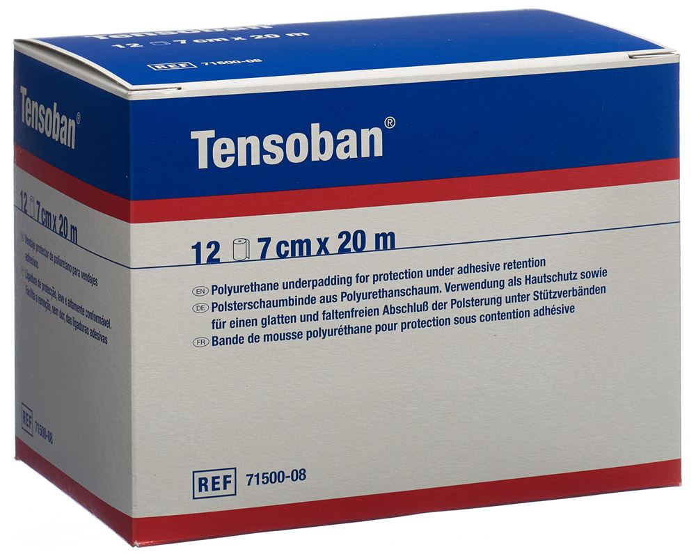 TENSOBAN Bande Protection 7x20m | 12 pièces