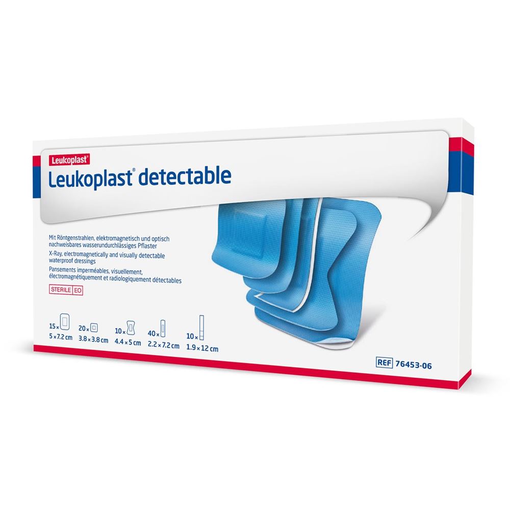 LEUKOPLAST Detectable Assortiment | 95 pièces