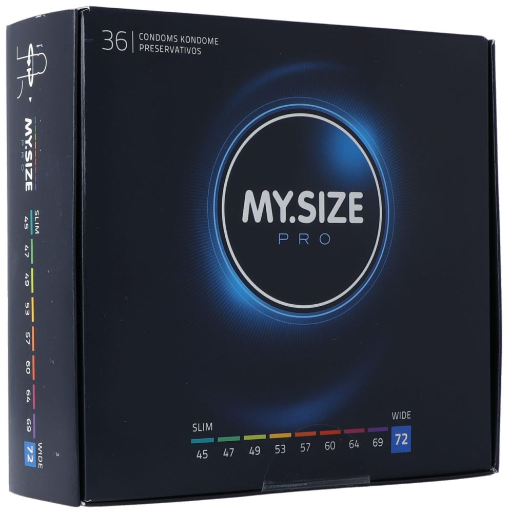 MY SIZE PRO Préservatif 72mm | 36 pièces