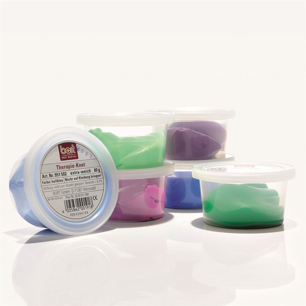 BORT Knet Stand Bleu Clair Extra Souple 80g | Rééducation