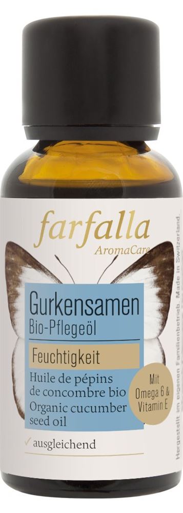 FARFALLA Bio-Pflegeöl Gurkensamen Huile 30ml | Hydratant