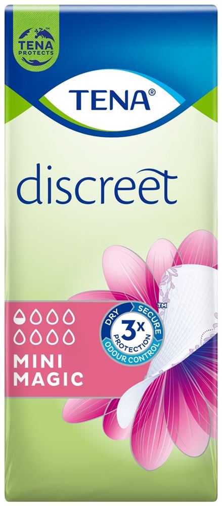 TENA discreet Mini Magic Protections 34 pièces | Confort