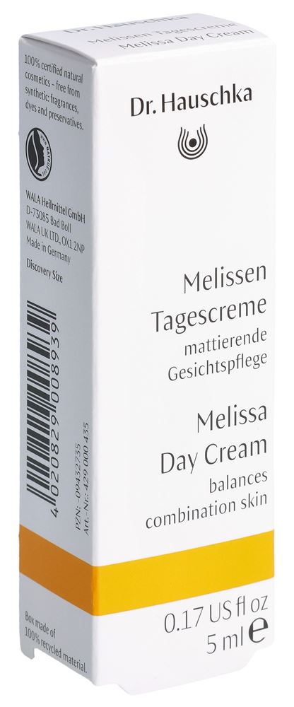 DR. HAUSCHKA Crème Jour Mélisse 5ml | Fraîcheur