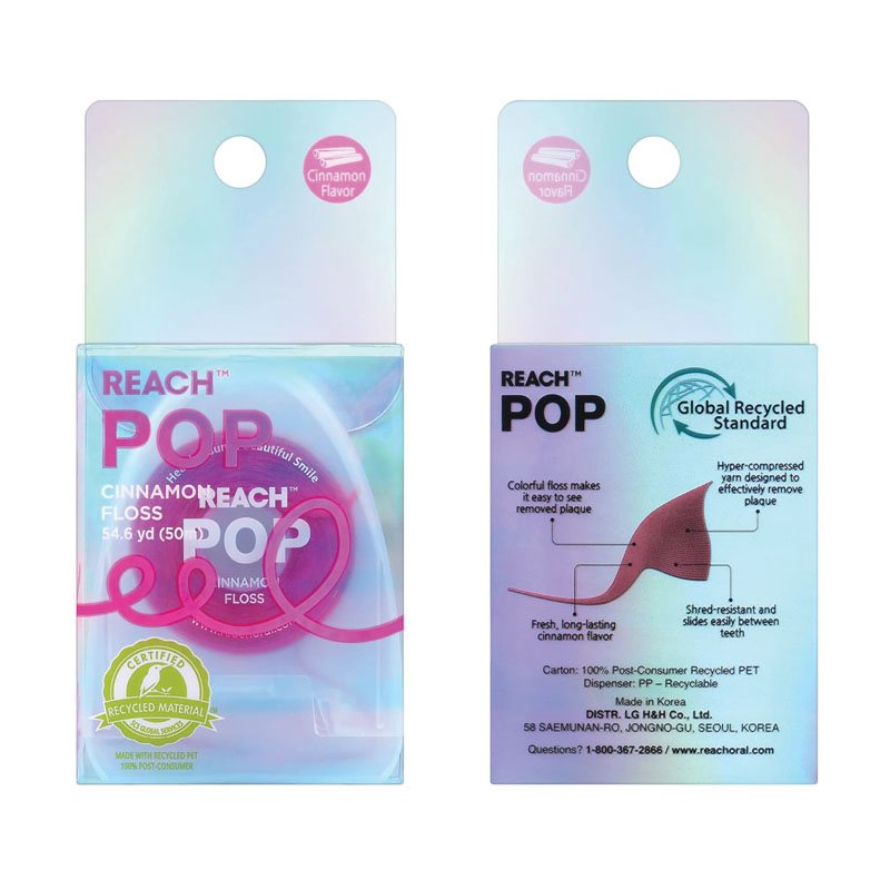 REACH Pop Floss Cannelle ciré | Saveur