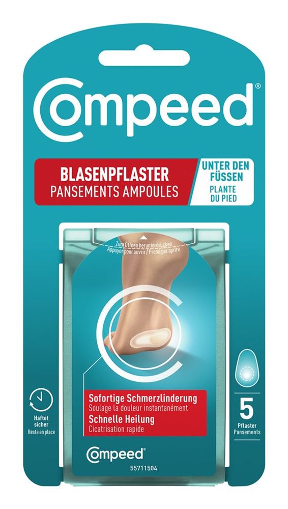 COMPEED Pansement Ampoules Plante 5 pièces | Soin