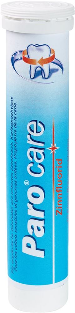 PARO CARE Comprimés Fluor 20 pièces | Protection Caries