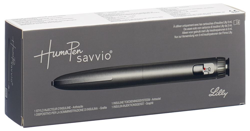 HUMAPEN Savvio Stylo Graphite | Injection Insuline