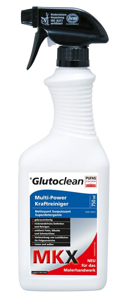 GLUTOCLEAN Nettoyant Puissant MKX 750ml | Multi-usage