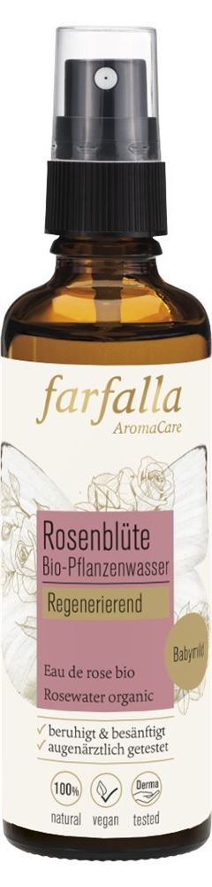 FARFALLA Eau de rose Bio Spray 75ml | Tonifiant