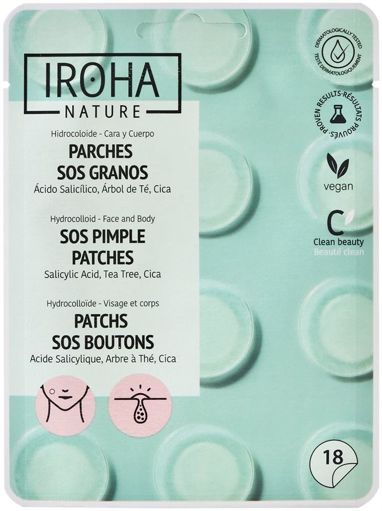 IROHA Nature SOS Pimple Patches | Anti-Imperfections