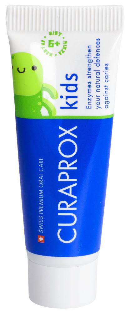 CURAPROX Kids Menthe Dentifrice 10ml | 1450ppm