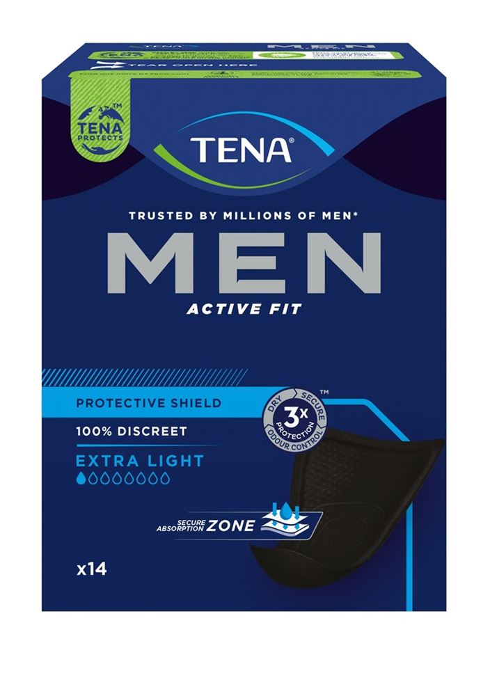 TENA Men Protective Shield Ex Light | Protection Légère