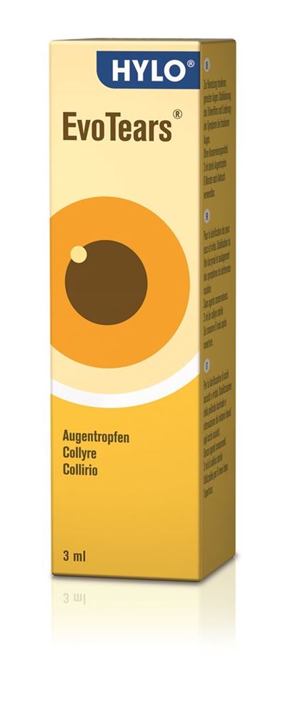EVOTEARS Collyre Gouttes 3ml | Yeux secs