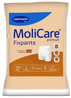 MOLICARE Premium Fixpants L Long 5 pièces | Maintien