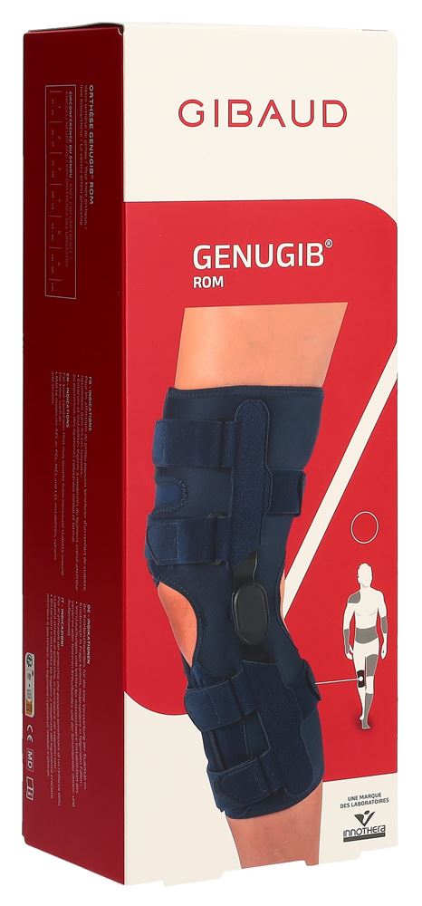 GIBAUD Genugib ROM Gr5 Genouillère 43-46cm | Stabilité