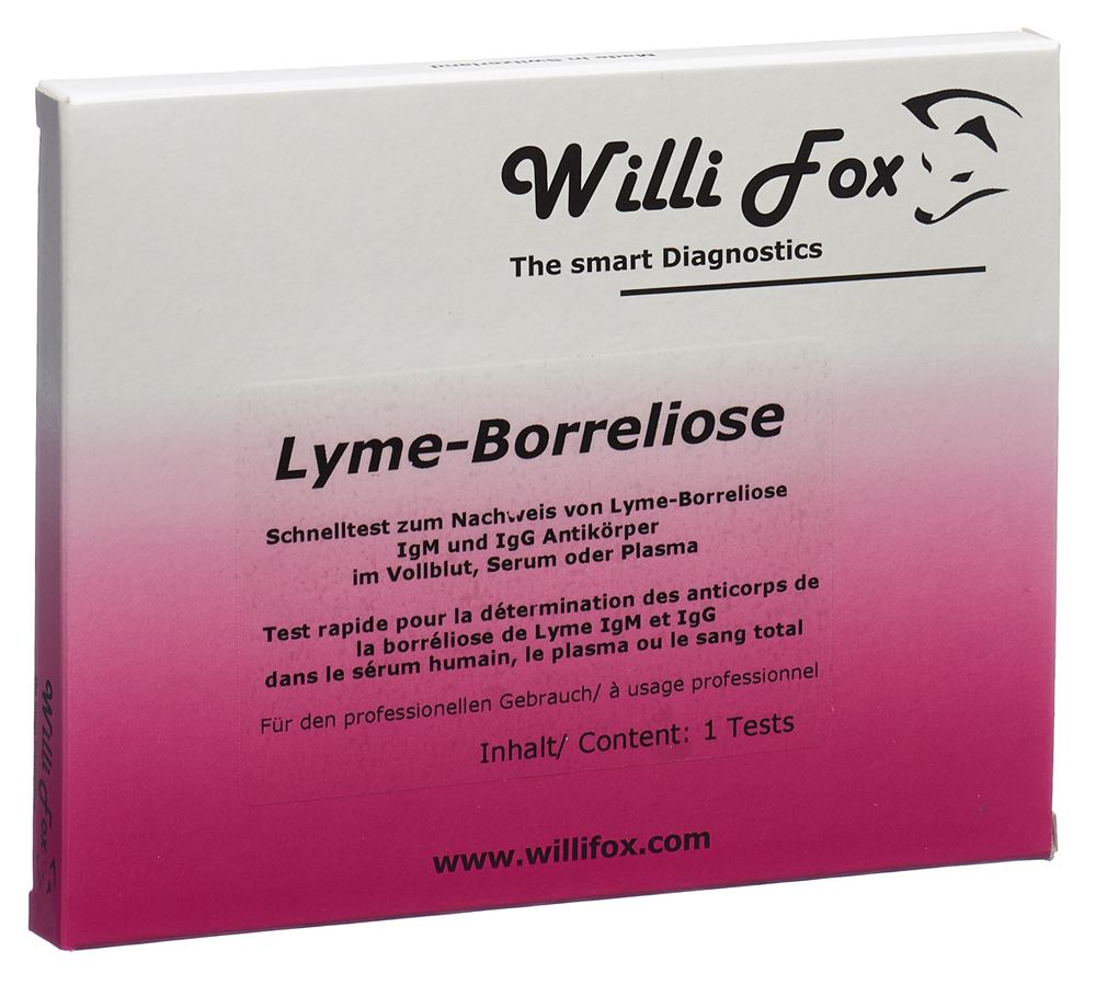 WILLI FOX Test Lyme-Borréliose | Diagnostic Rapide