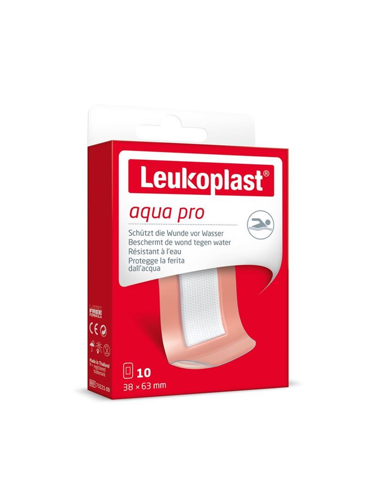 LEUKOPLAST aqua pro Pansements 38x63mm | 10 pièces