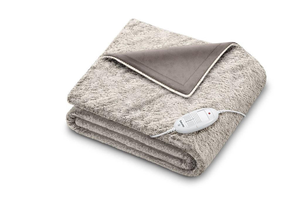 BEURER Plaid Chauffant HD 75 Cosy Nordic | Douceur &amp; Chaleur