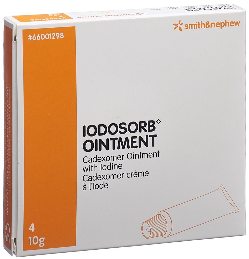 IODOSORB Onguent 10g | Soin des plaies