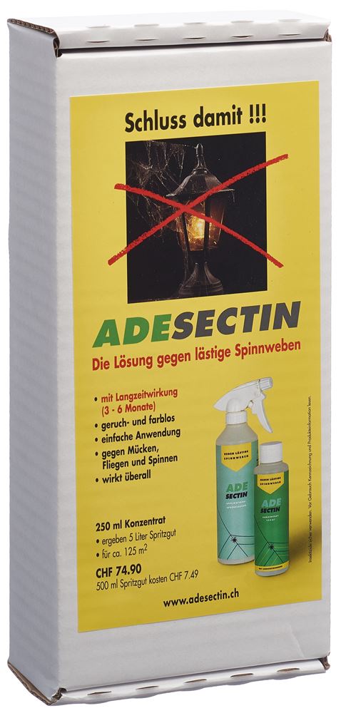 ADESECTIN Concentré + Vaporisateur 250ml | Traitement