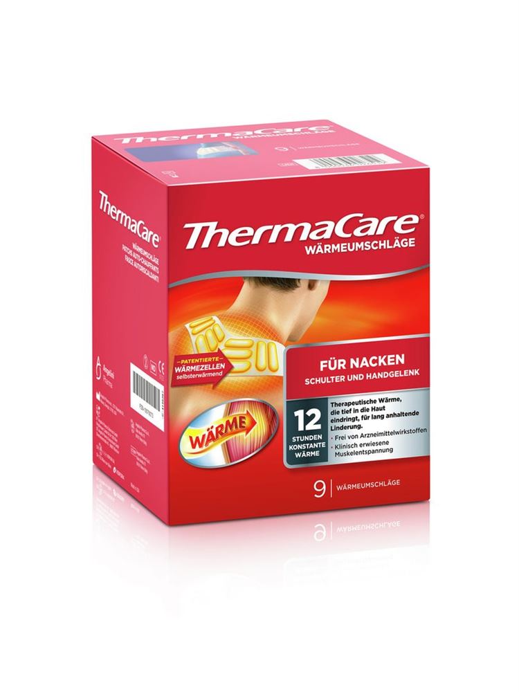 THERMACARE Patch Cou Épaules Bras 9 pièces | Chaleur Apaisante