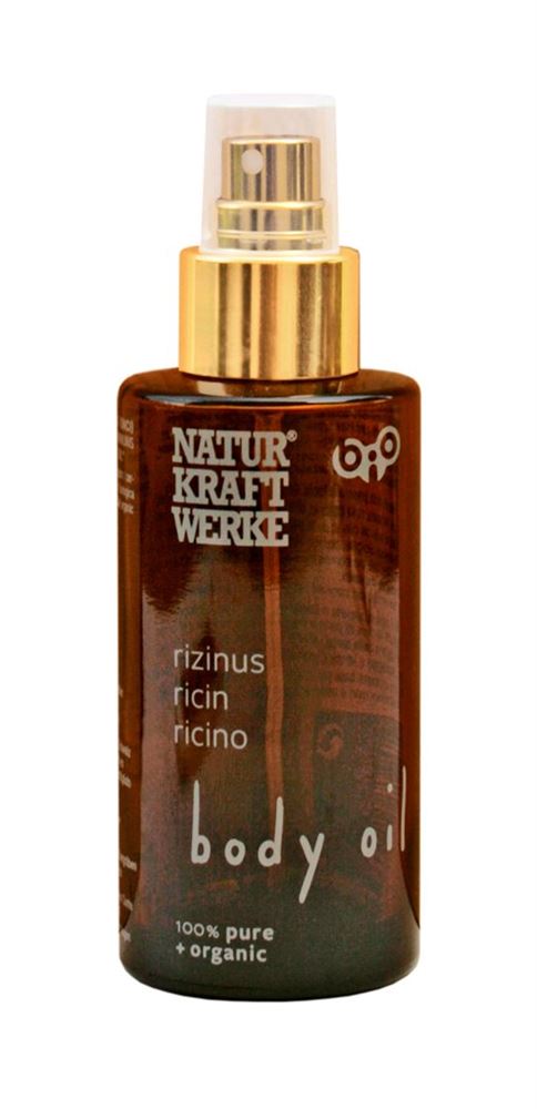 NATURKRAFTWERKE Huile Corps Ricin Bio 100ml | Fortifiant