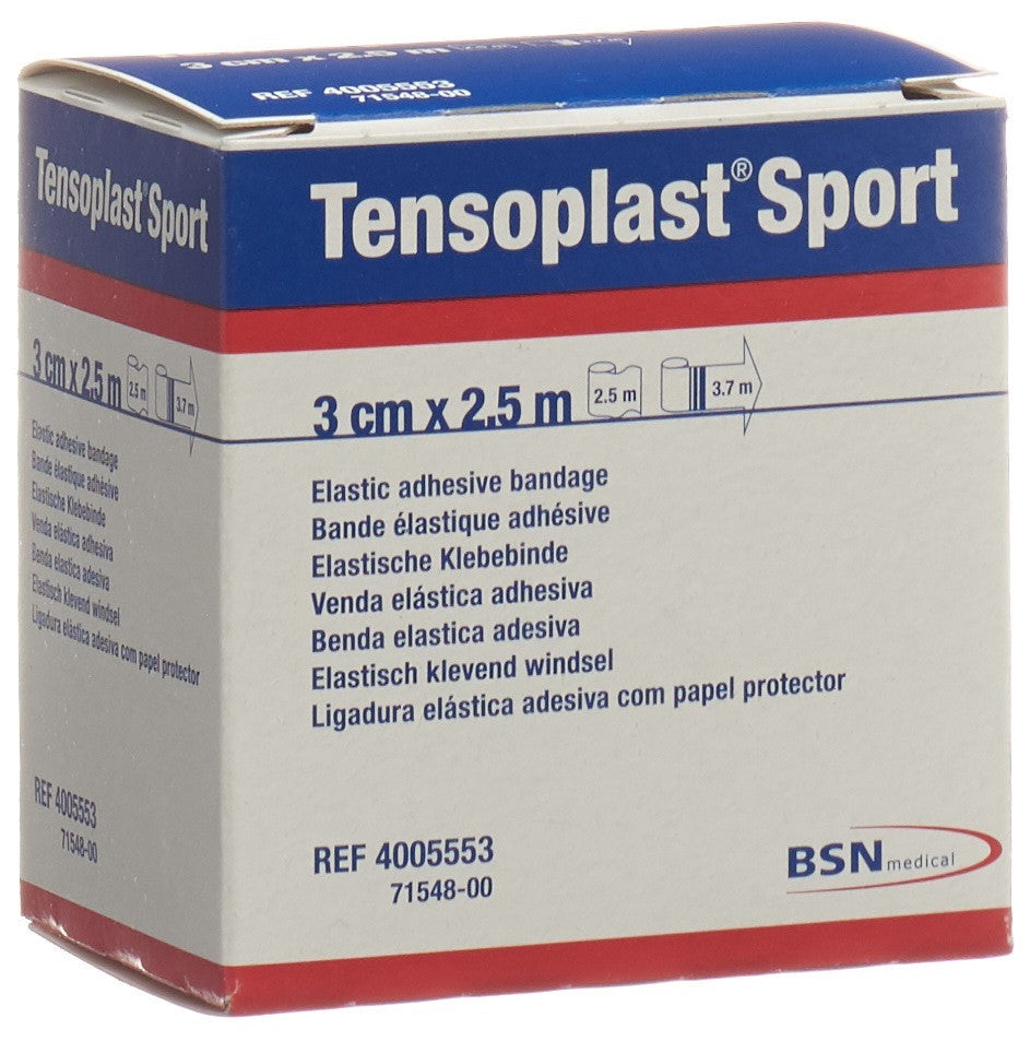 TENSOPLAST SPORT Tape Élastique 3x2.5m | Soutien