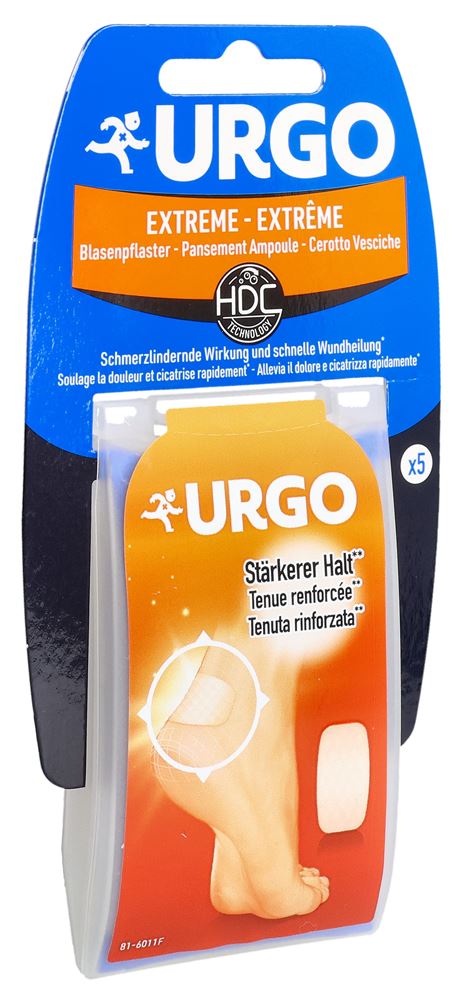 URGO Pansements Ampoules Extrêmes 5 pièces | Résistance