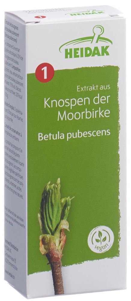 HEIDAK Knospe Moorbirke Glyc Maz 30ml | Détox