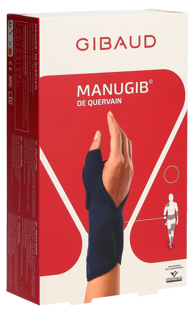 GIBAUD Manugib Tendinite Pouce 15.5-18cm D | Soulagement