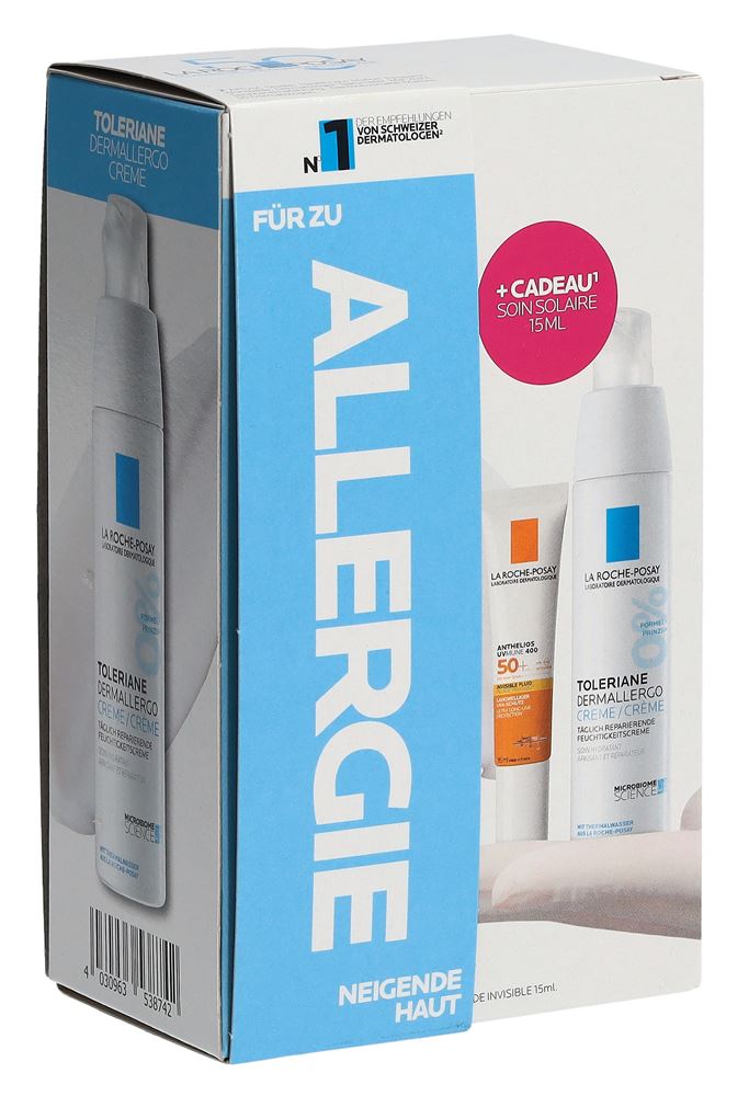ROCHE POSAY Toleriane Derma Cr AHA 40ml Set | Peau Sensible