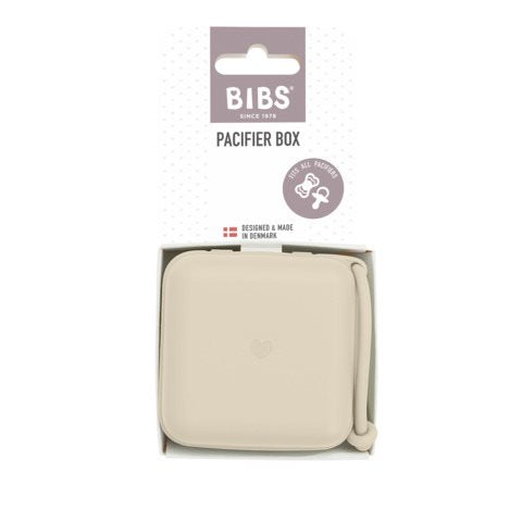 BIBS Boîte Sucette Ivory | Rangement Bébé
