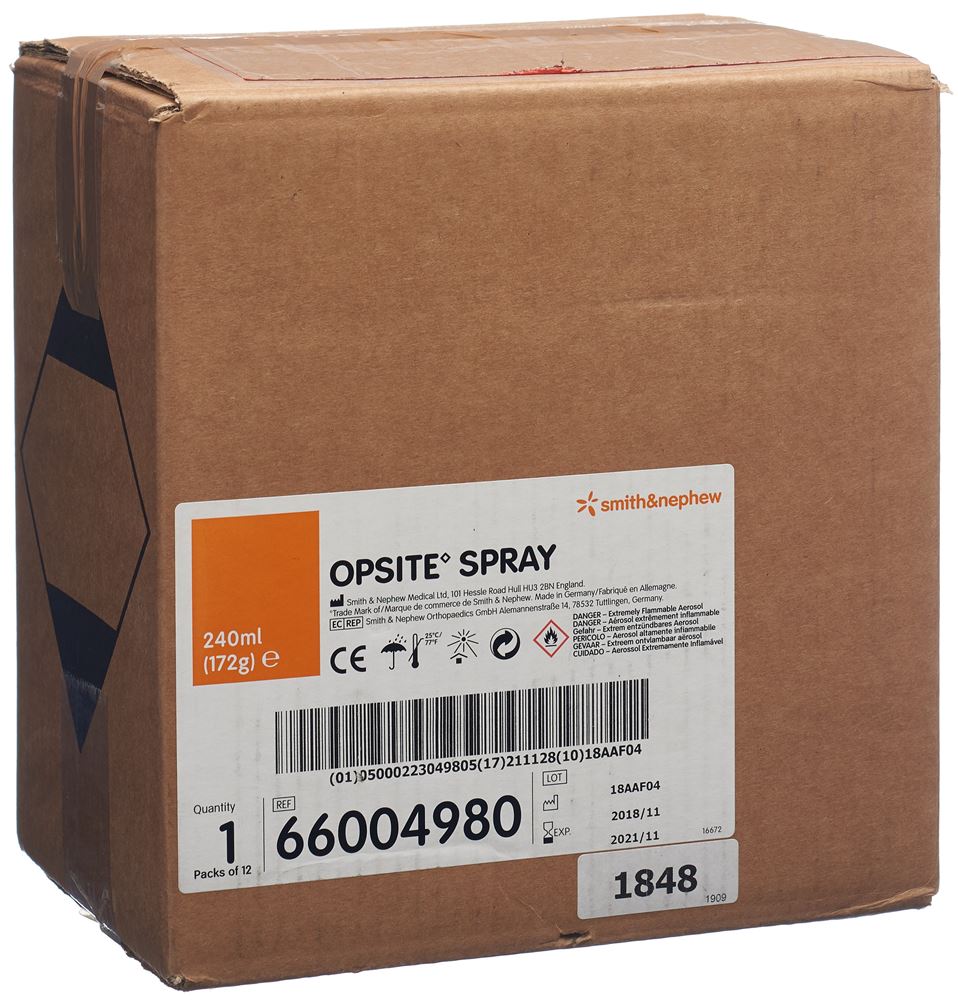 OPSITE SPRAY Pansement spray 240ml | Soin
