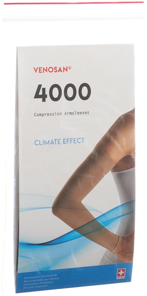 VENOSAN 4000 CG Manchon bras CCL2 Noir 1 pièce | Compression