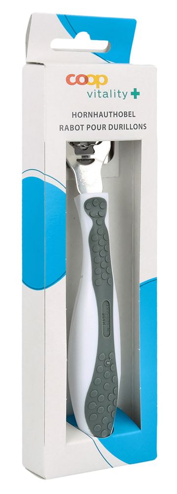 COOP VITALITY Rabot Durillons Soft Touch Gris | Peaux Sèches