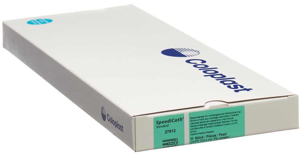 SPEEDICATH CH12 Katheter 30cm Adolescent | 30 pièces
