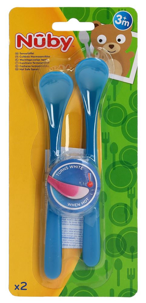 NUBY Cuillères Thermosensibles | 2 pièces